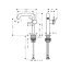 Hansgrohe Tecturis S Jednouchwytowe baterie umywalkowe Fine z CoolStart Czarny Matowy 73340670